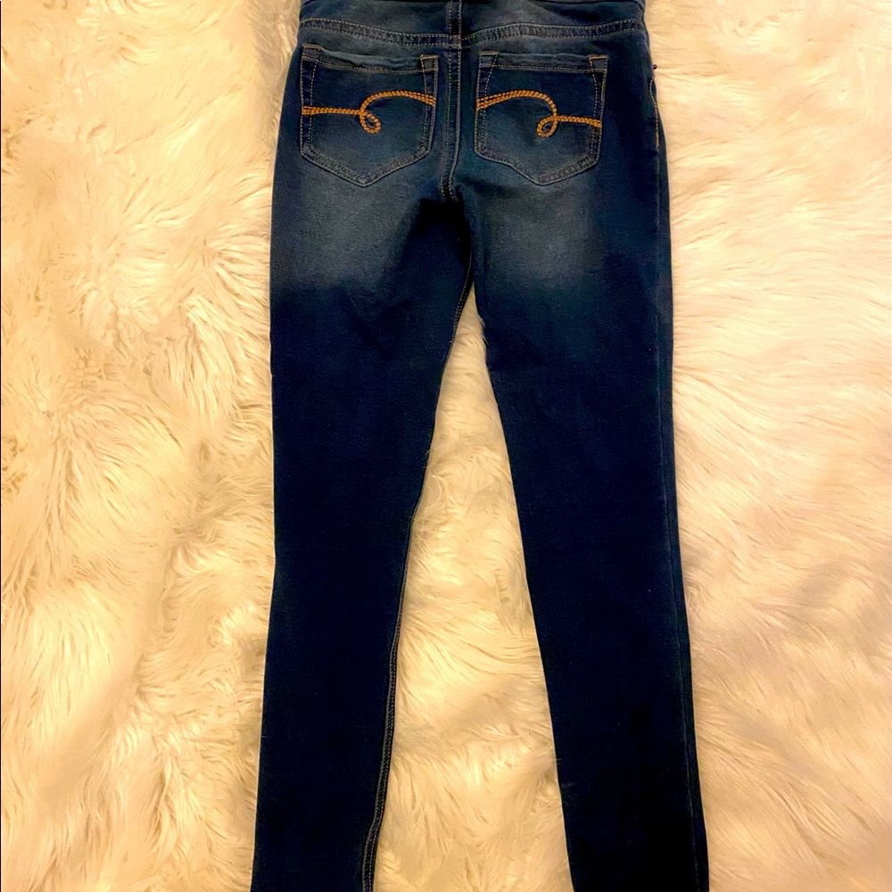 Justice kids jeggings; Size 8 Slim